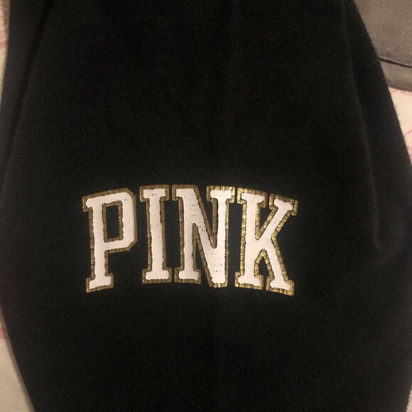 Victoria’s Secret PINK Black Leggings – Size Large - Picture 2 of 3